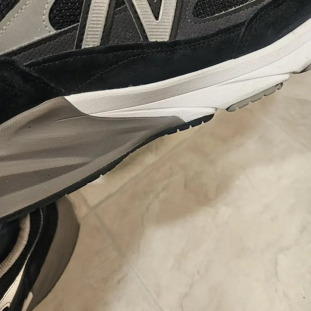 New Balance 990v6 Made in USA Black Grey M990BK6 Men's Size 11 4E Extra Wide